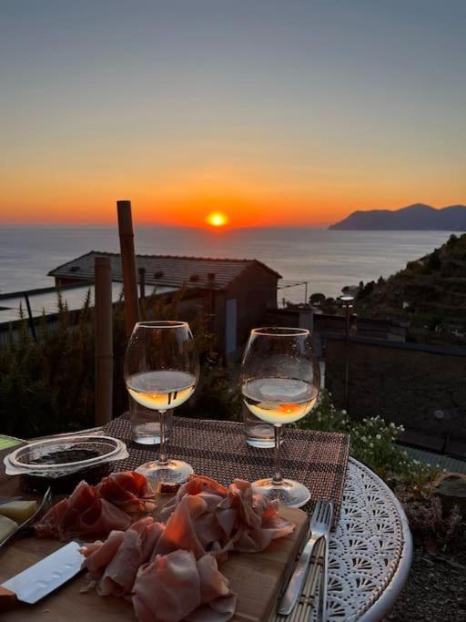 Sunset Manarola Lägenhet Exteriör bild